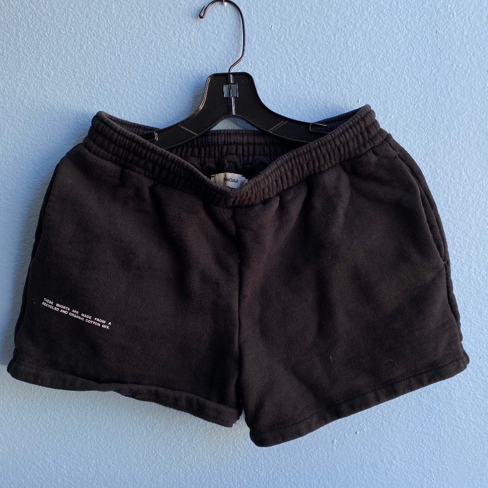 PANGAIA Black Shorts